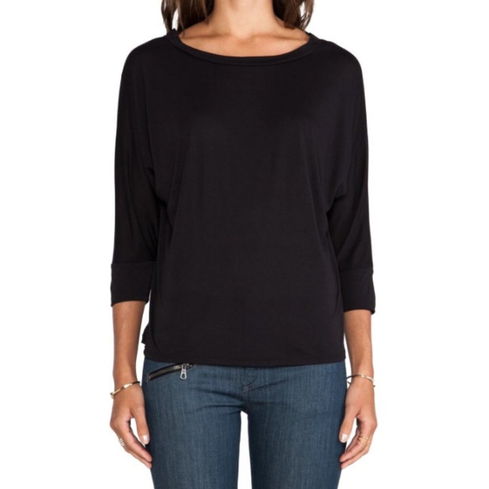 Lanston Women's Three-Quarter Sleeve Sweatshirt - XS